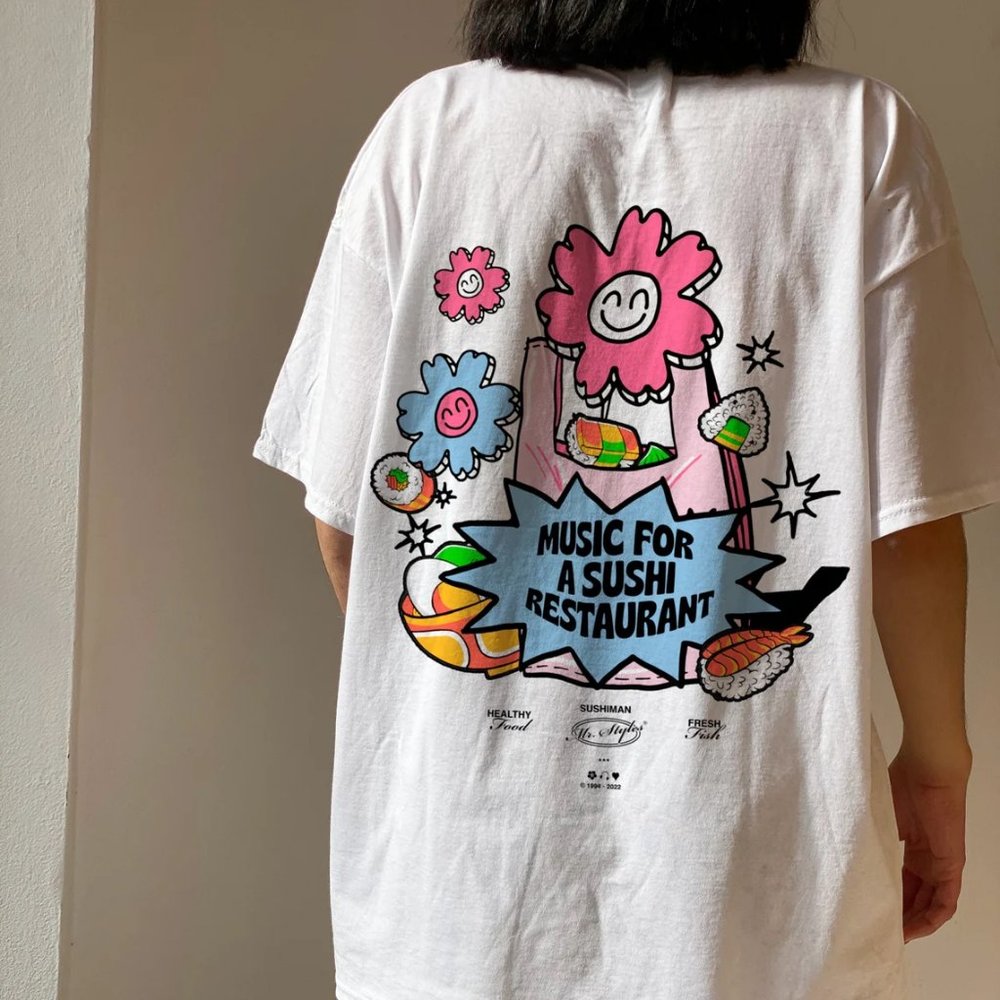 Music for a sushi restaurant tshirt, harrys house shirt, sushi tshirt, gift for